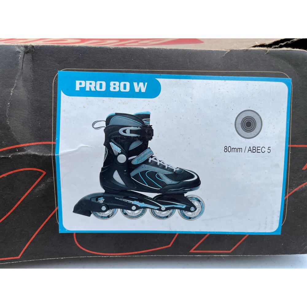 Women’s 9 - Rollerblades - Bladerunner Pro 80 - Black with Blue - Picture 4 of 6